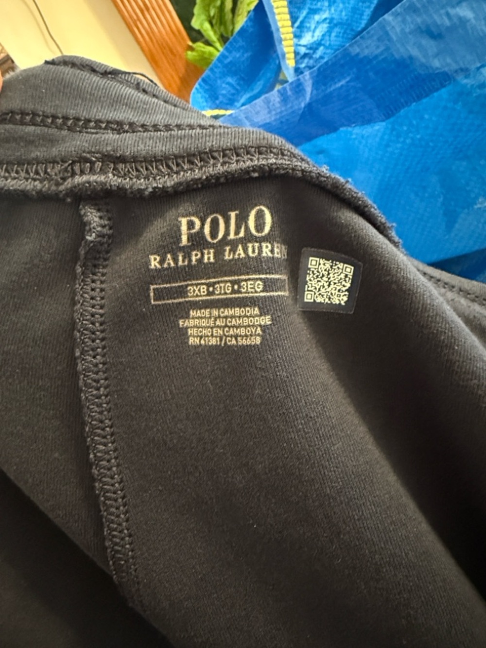 POLO RALPH LAUREN plus size athletic cloth drawstring preppy men’s shorts 3XB - Picture 2 of 3